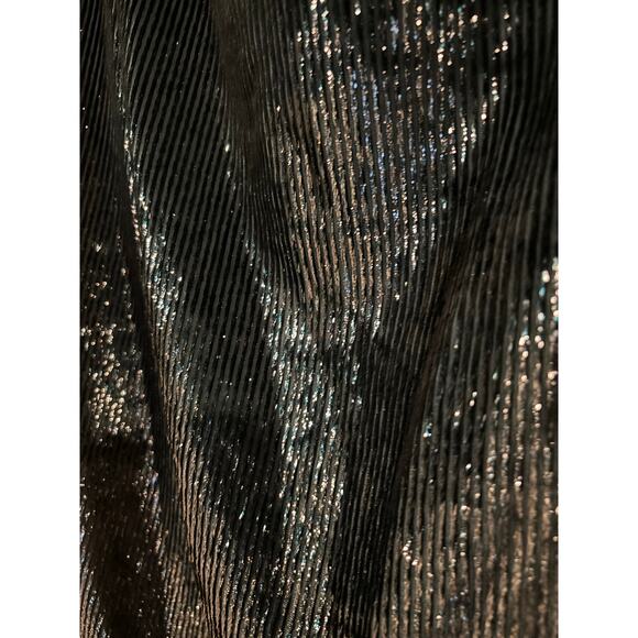 Amanda Uprichard Middleton Top Silk Velvet Shimmer Tie-back Size Large - Picture 5 of 11